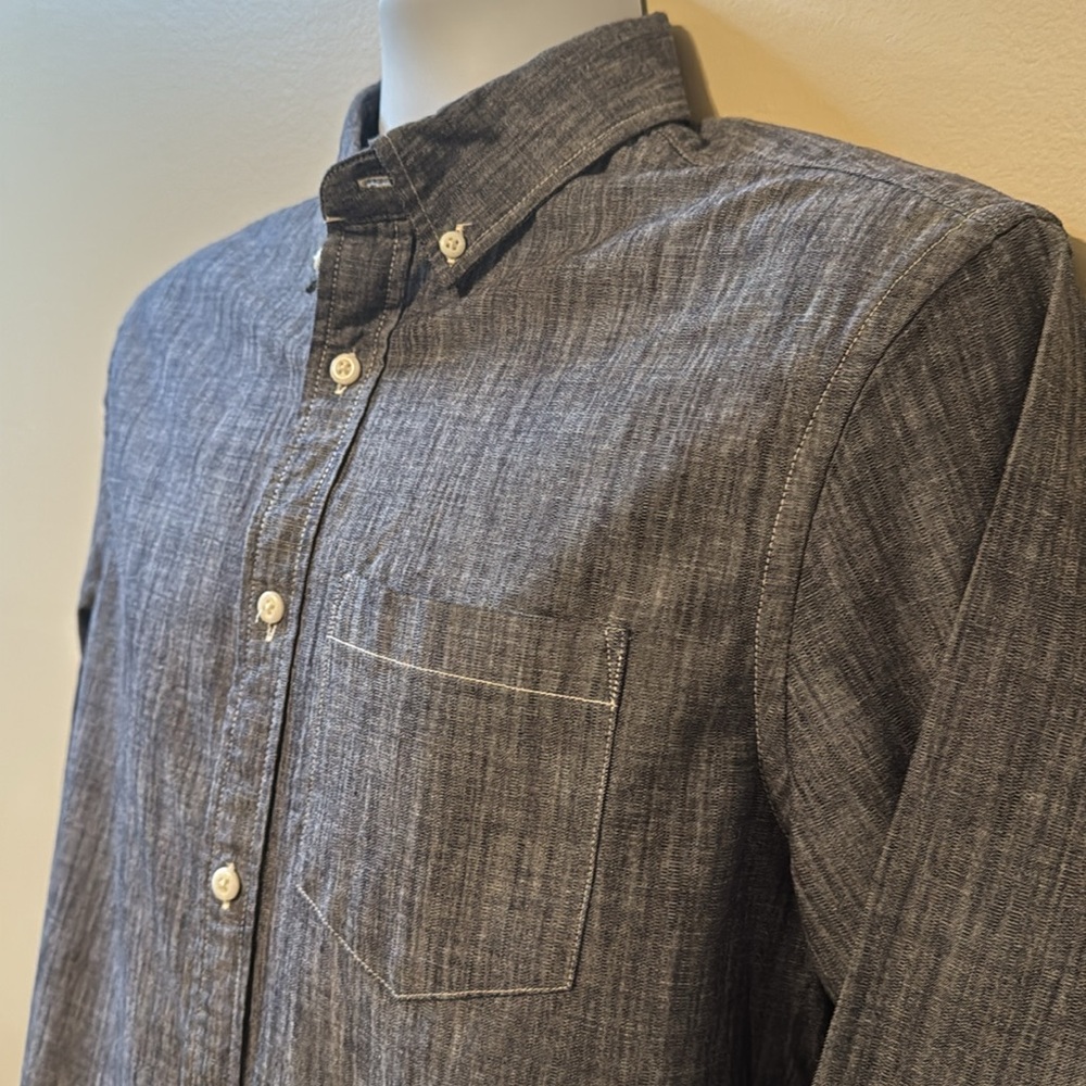 HAWKER RYE Button Down Shirt. Size Medium (Short) for the shorter man - Picture 3 of 11